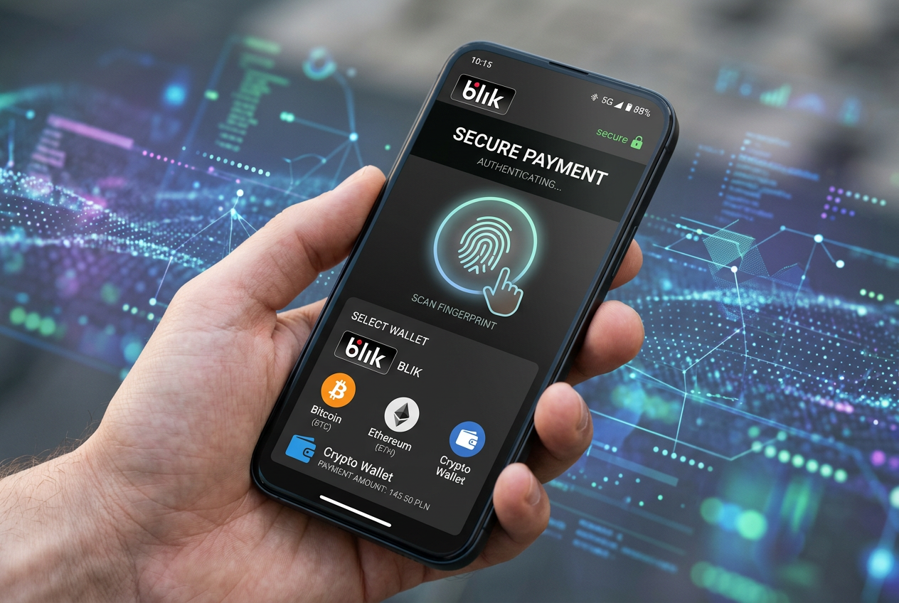 Modern mobile payment interface with secure icons and digital wallet confirmation symbols